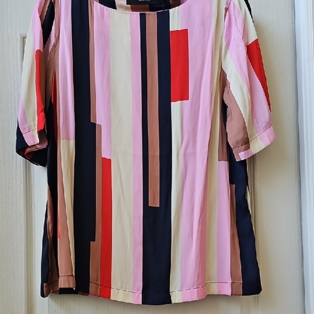 NWT, Vero Moda Multicolor Striped Blouse